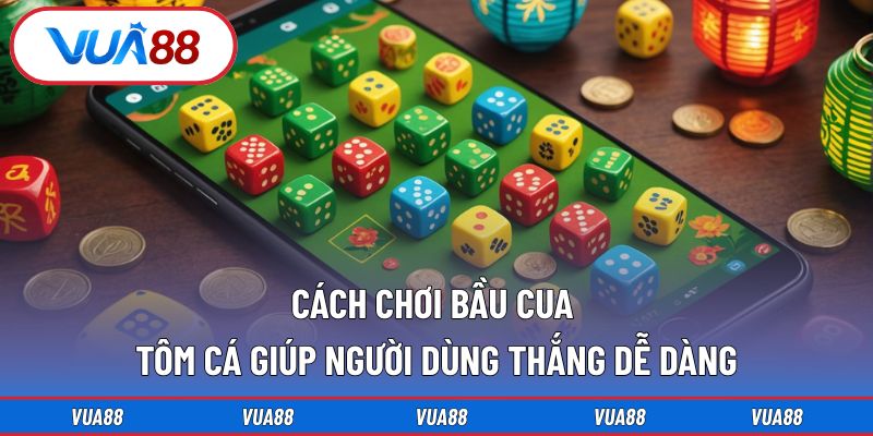 Cách chơi bầu cua tôm cá giúp người dùng thắng dễ dàng