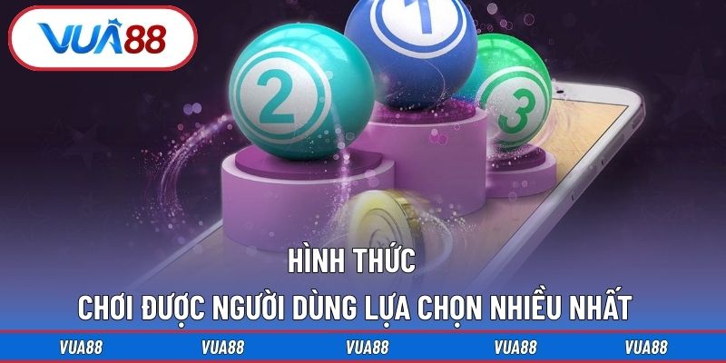 Hình thức chơi được người dùng lựa chọn nhiều nhất