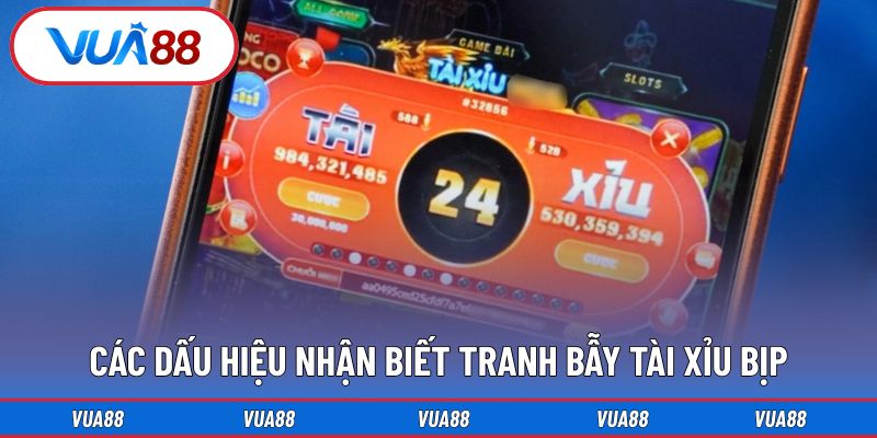 Khám phá các dấu hiệu nhận biết tranh bẫy tài xỉu bịp