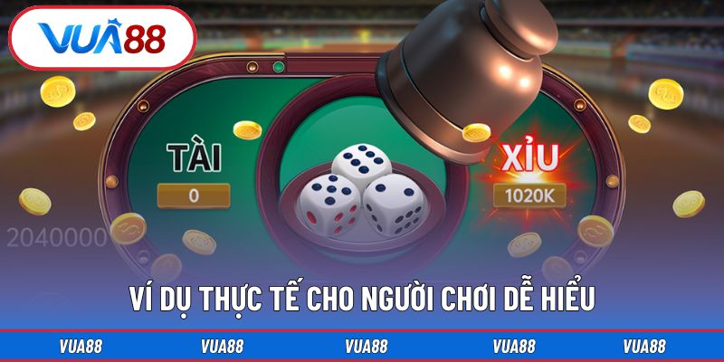 Ví dụ thực tế minh họa cho người chơi 